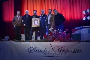 I saluti e gli Auguri di Natale, prima del buffet finale